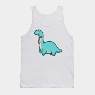 Cute dino, Professional long neck, Dinosaurus. Tank Top